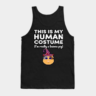 This My Human Costume I’m Really Guinea Pig Halloween (51) Tank Top